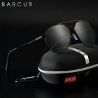 Солнцезащитные очки для мужчин и женщин BARCUR, поляризационные очки-авиаторы в стиле ретро, с защитой UV400