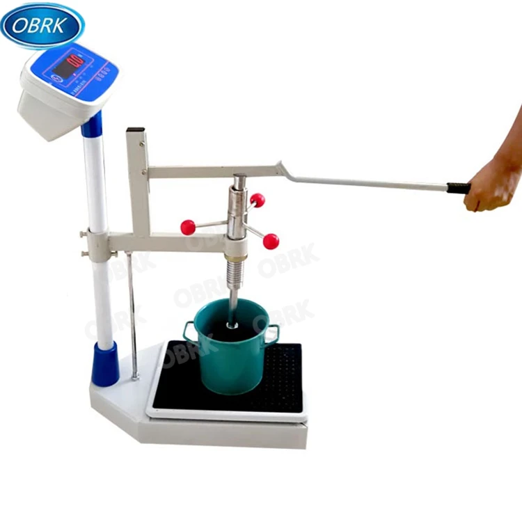 Установка бетона испытание промежуточного сопротивления с временем