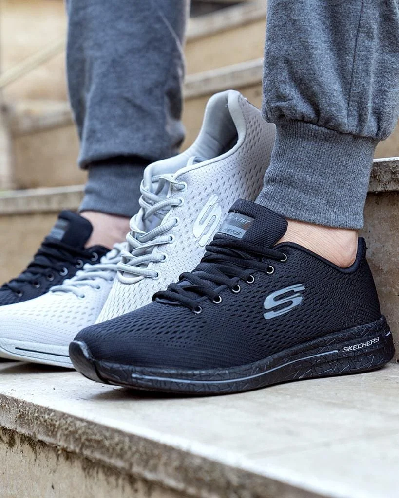 

Skechers Flex Running Walking Casual Fasion Summer Ortapedia Moda Man Shoes
