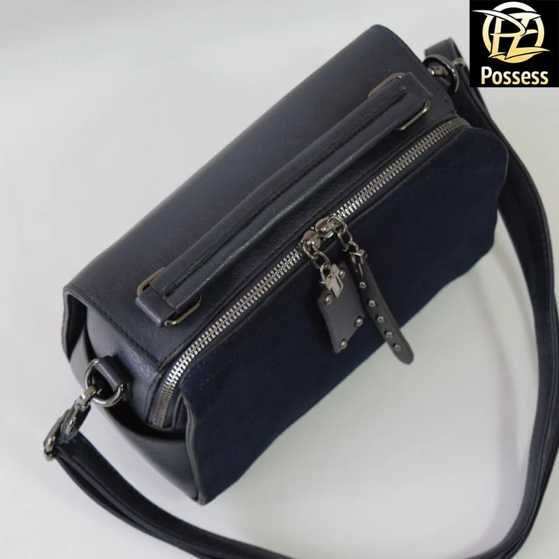 Женская сумка лицевая сторона натуральная замша L118 |