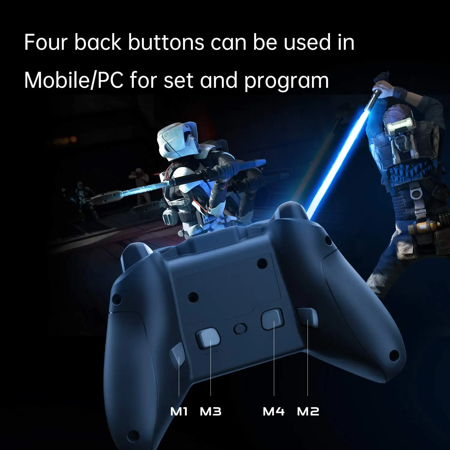 Беспроводной игровой контроллер Flydigi Вейдер 2 настраиваемый Многоплатформенный