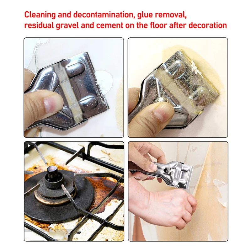 Многофункциональный скребок для стеклокерамической варочной панели шпатель