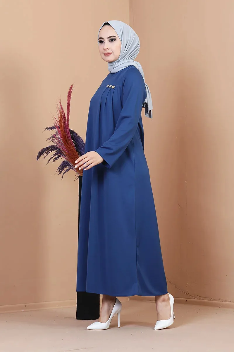 

Hijab Abaya Dress Muslim Fashion Women Long Sleeve Dress Islamic Clothing Stylish New Arrival Best Match Turkey Morocco Spain