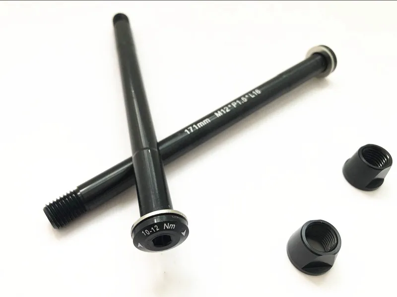 XC/AM/DH/ENDURO Thru Axle Bikes Boost 12x148 175-Thread задние шпажки 12 мм MTB QR шаг сплав общая длина | Спорт