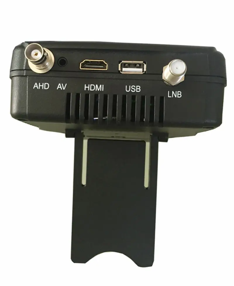 [Натуральная кожа] KPT-255H + AHD TVI CVI DVB-S2 Цифровой спутниковый Finder 4 3 дюймов М CCTV для