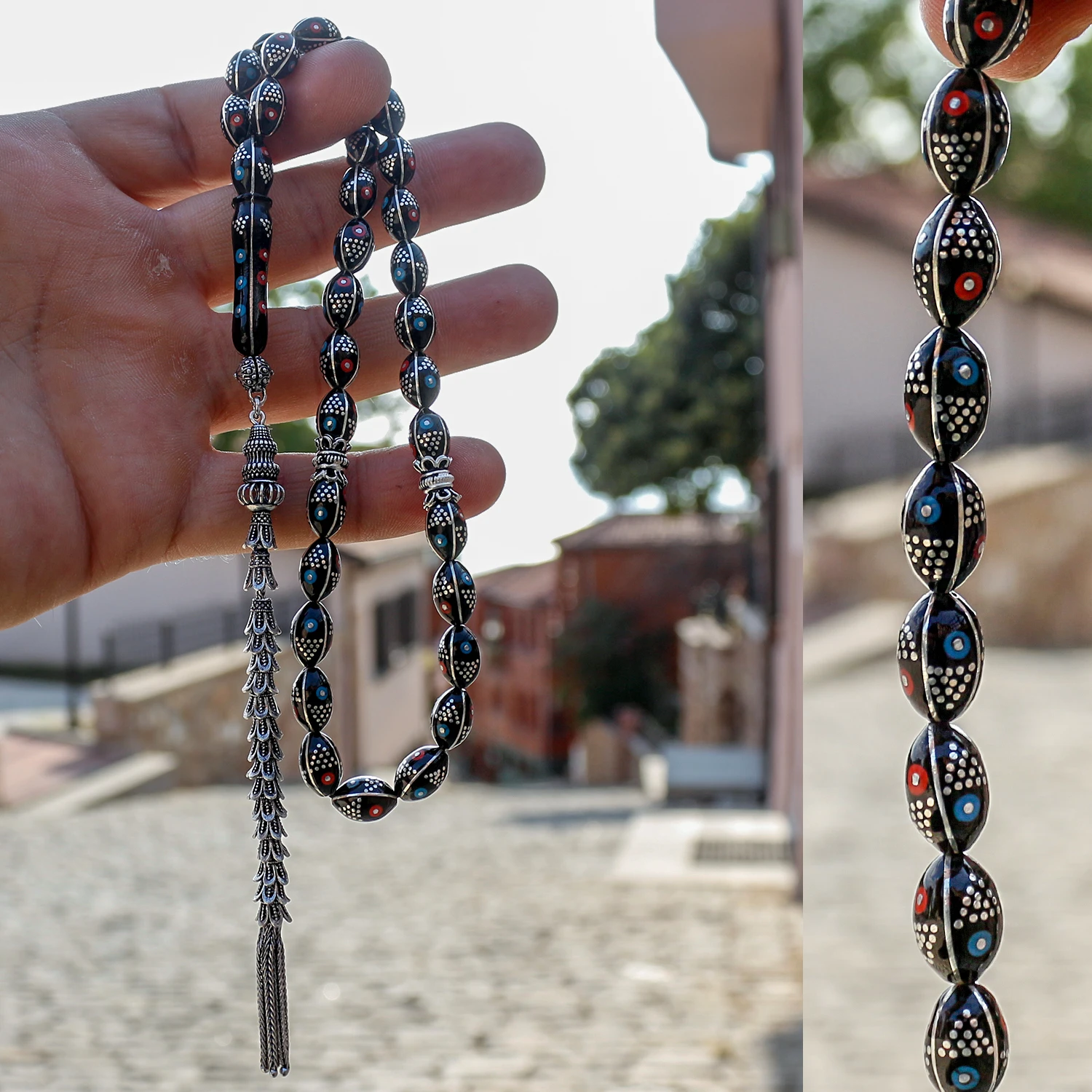 

Special Workmanship Erzurum Oltu Stone Rosary Fashion Turkish Premium Quality Handmade Jawelery