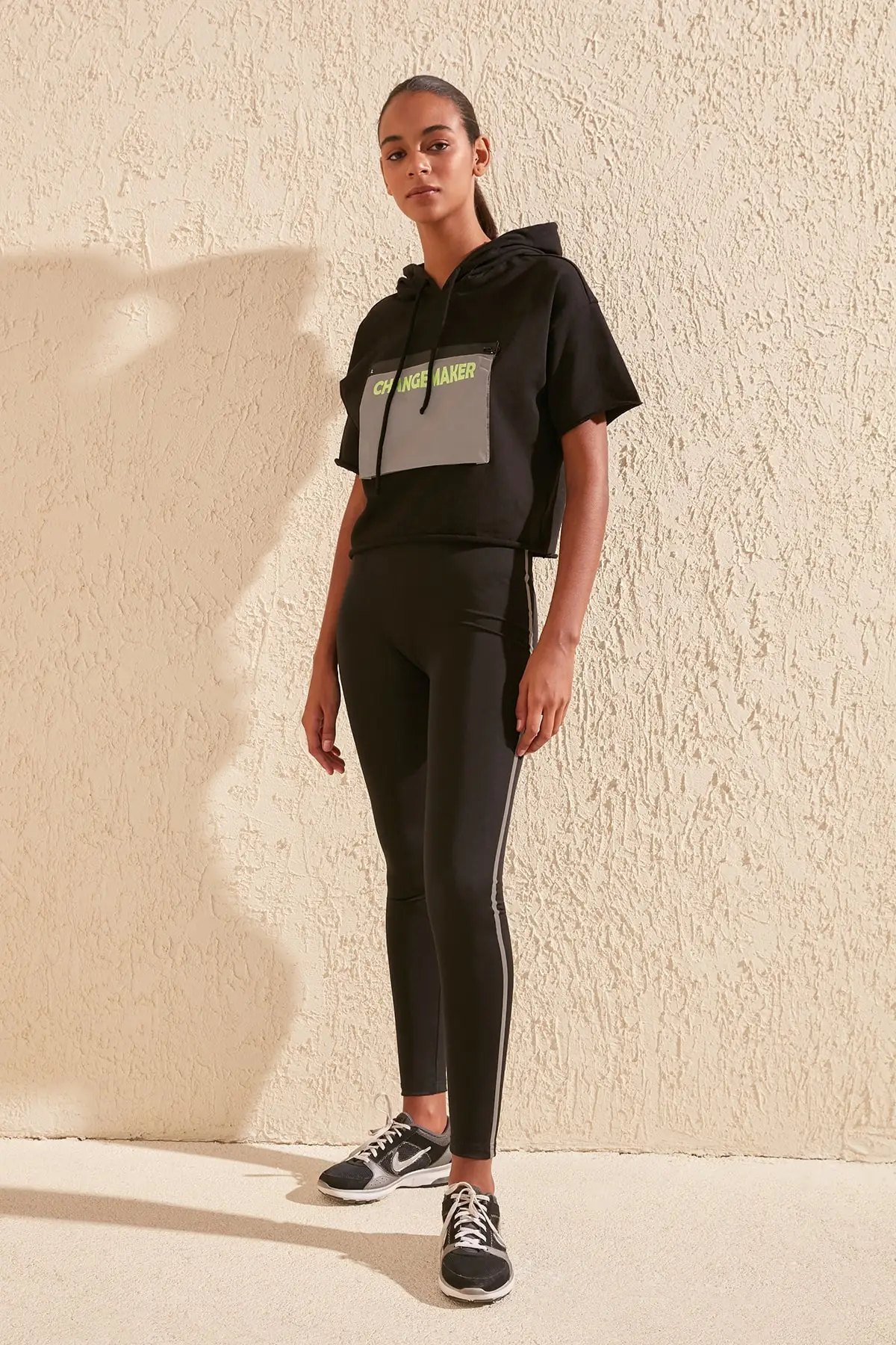 Trendyol Reflektor Lane Спортивные леггинсы TWOSS20TA0109|Колготки| |