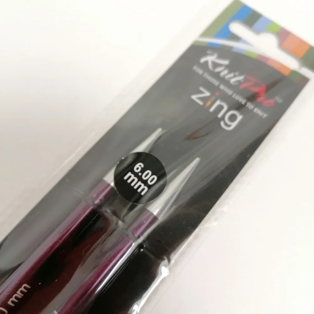 Спицы съемные Knit Pro &quotZing&quot стандарт. для длинны тросика 28-126 cм. | Дом и сад