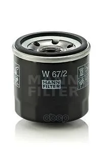 Фильтр Масляный Daewoo Matiz Chevrolet Aveo 1.2 06- Suzuki Swift Mann W672 MANN-FILTER арт. |