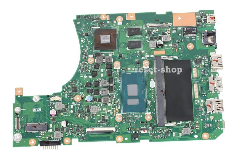 Материнская плата ноутбука ASUS X556UR Rev 3.1 (процессор Intel Core i3-7100U ОЗУ 4 Гб) | Компьютеры