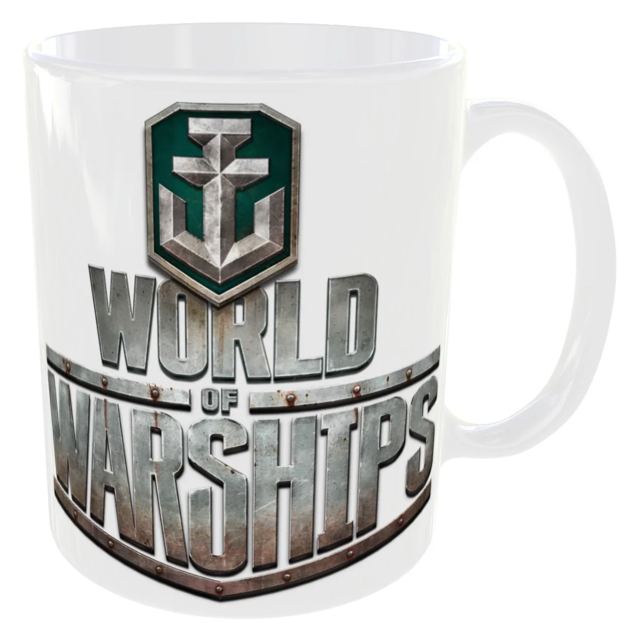 Кружка *Corp Tech* World of Warships 330 мл White кружка с принтом (полная запечатка до краев