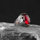 Мужское блестящее серебряное кольцо, блестящее, с рисунком, ручная работа, подарочное изделие, особый дизайн, Сделано в Турции