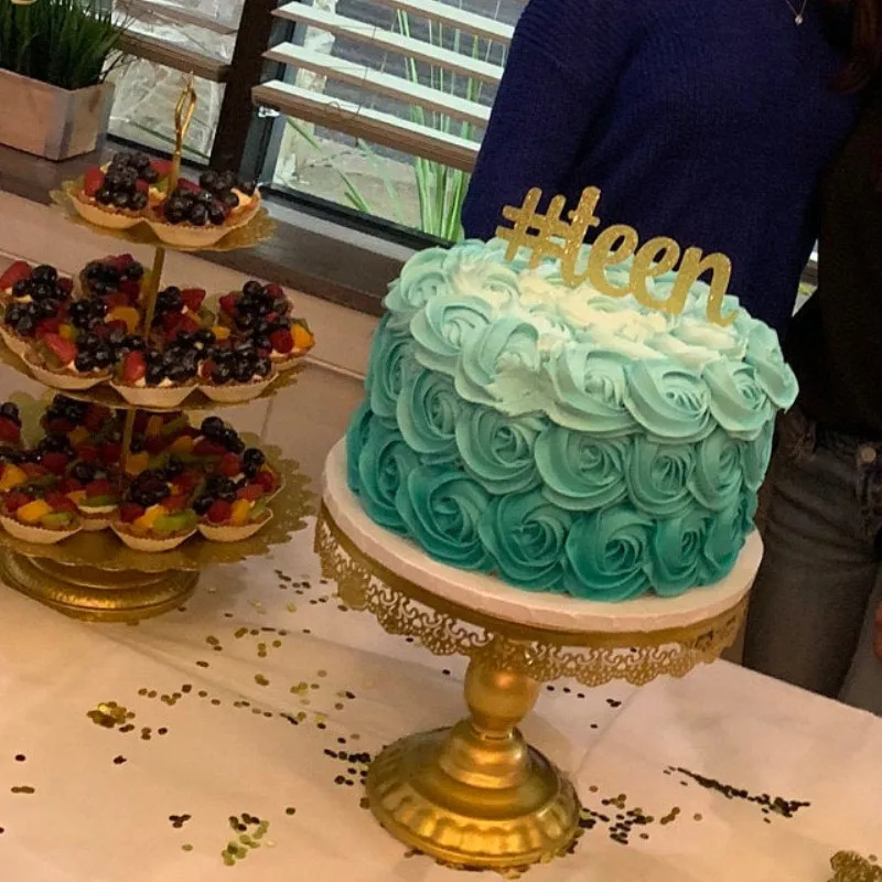 Персонализированный Хэштег топпер для торта 13 топперов на 13-й день рождения