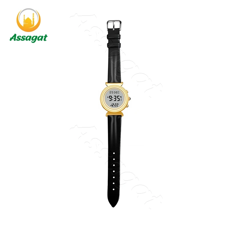 Buy Cheap At The Best Price Muslim Women Quartz Electronic Digital Wrist Watch Waterproof With Compass Al-Harameen Islamic Alfajr Original For