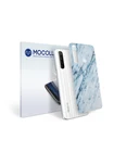 Пленка защитная MOCOLL для задней панели REALME X50 5G Камень Мрамор Белый