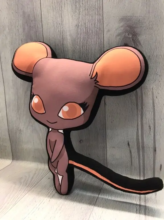 Подушка обнимашка Леди Баг и Супер Кот Квами Мулло |