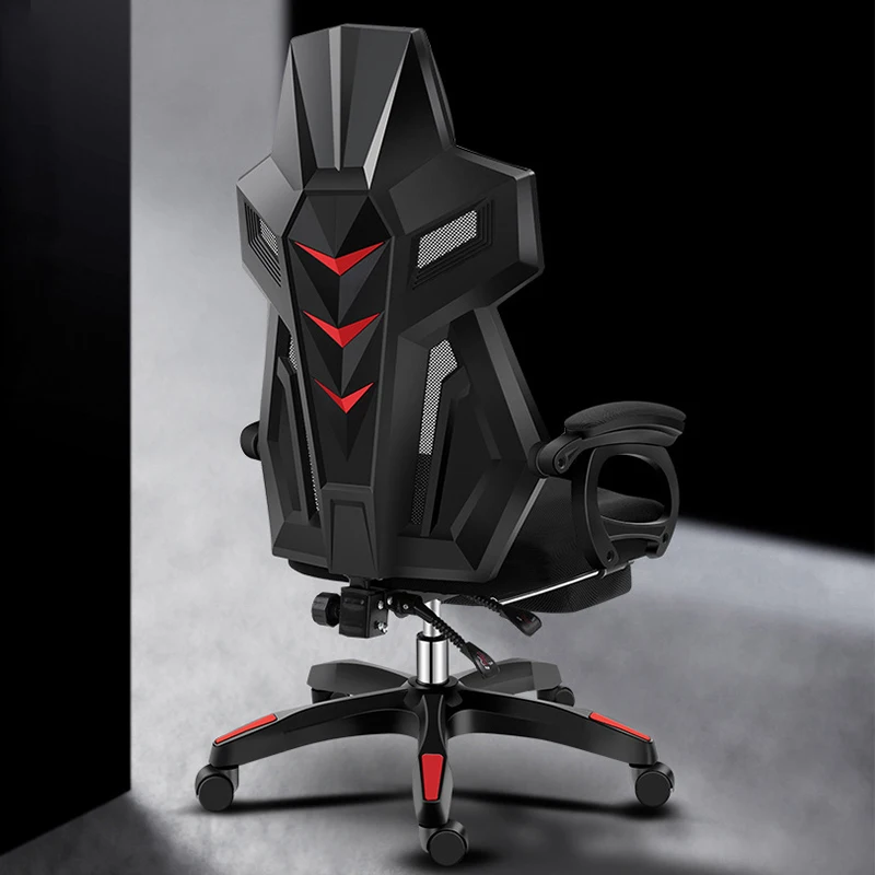 

High Back Gaming Chair Computer Chair Adjustable Desk Chair Ergonomic PC Office Chairs with Lumbar Support Headrest Footrest