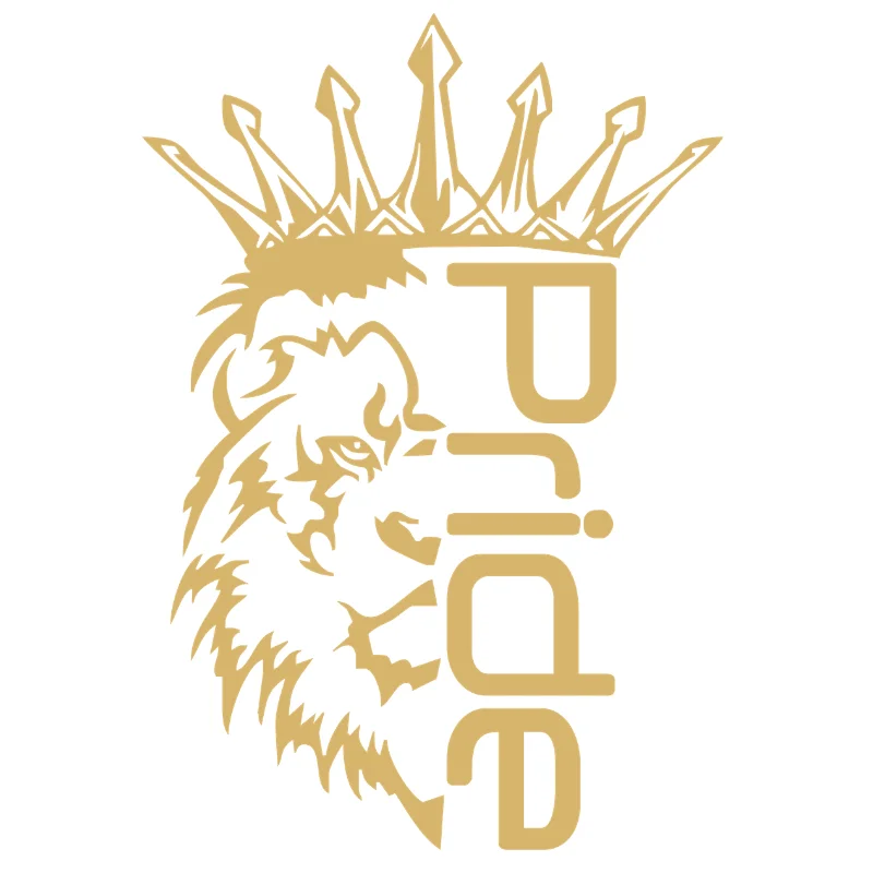 Стикеры (Автомобильные товары) Наклейка на машину из виниловой пленки. &quotЛев