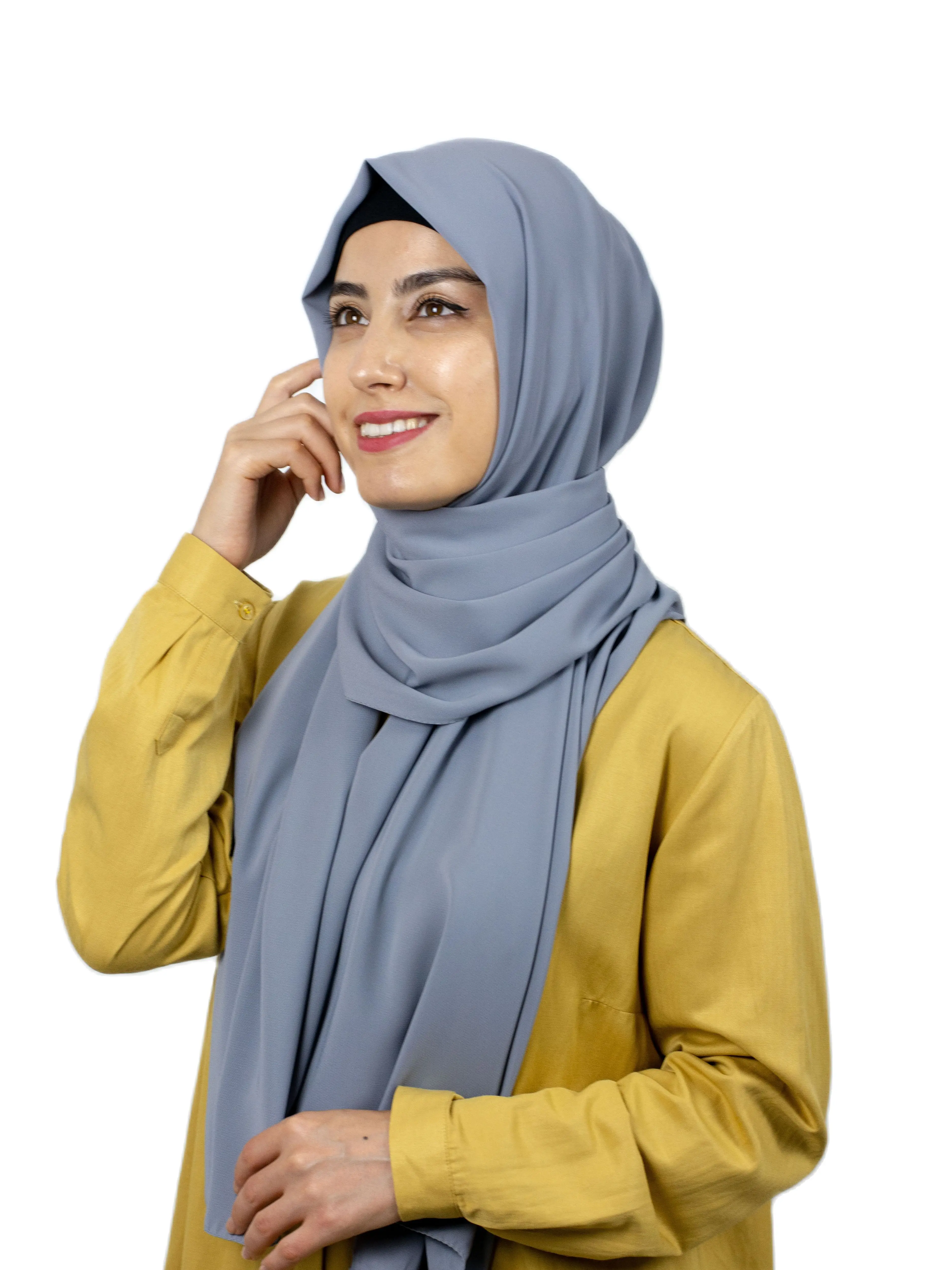 

2021 New Women Muslim Shawls Hijab Quality Chiffon Thin Cotton Luxury Combed Medina Silk Mio Jazz Twill Desing