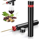 Воздушный насос, открывалка для бутылок вина, портативный штопор из нержавеющей стали, пробки, штопор с воздушным давлением, кухонные аксессуары, Принадлежности для бара