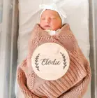 Деревянная табличка с именем ребенка, персонализированная табличка с именем ребенка на дверь