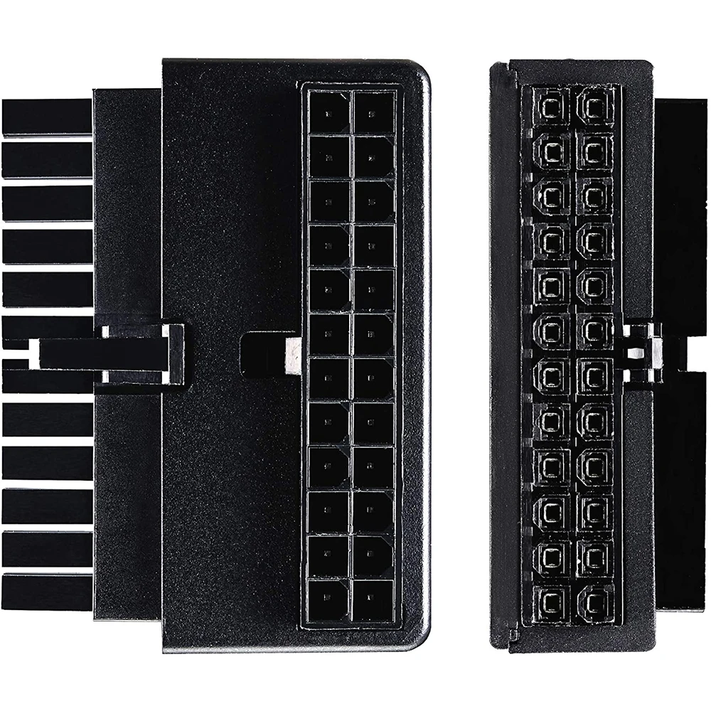 Cooler Master ATX 24Pin адаптер 90 ° фоторазъем улучшает подключение материнской платы PSU со
