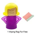 Микроволновая печь с изображением злого мамы, бытовой пароочиститель для духовки, устройство для очистки кухни, кухонная тряпка