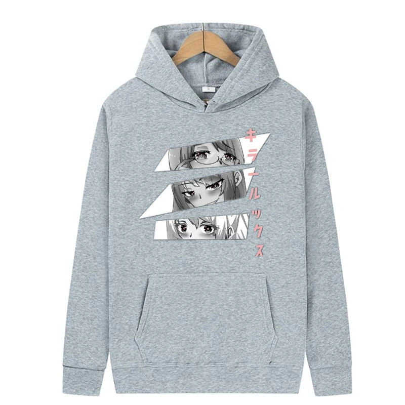 

Oversized Women Hoodies Autumn Winter Japanese Anime My Hero Academia 3D Print Hooded Sweatshirts New Girls Stitching Cute Tops