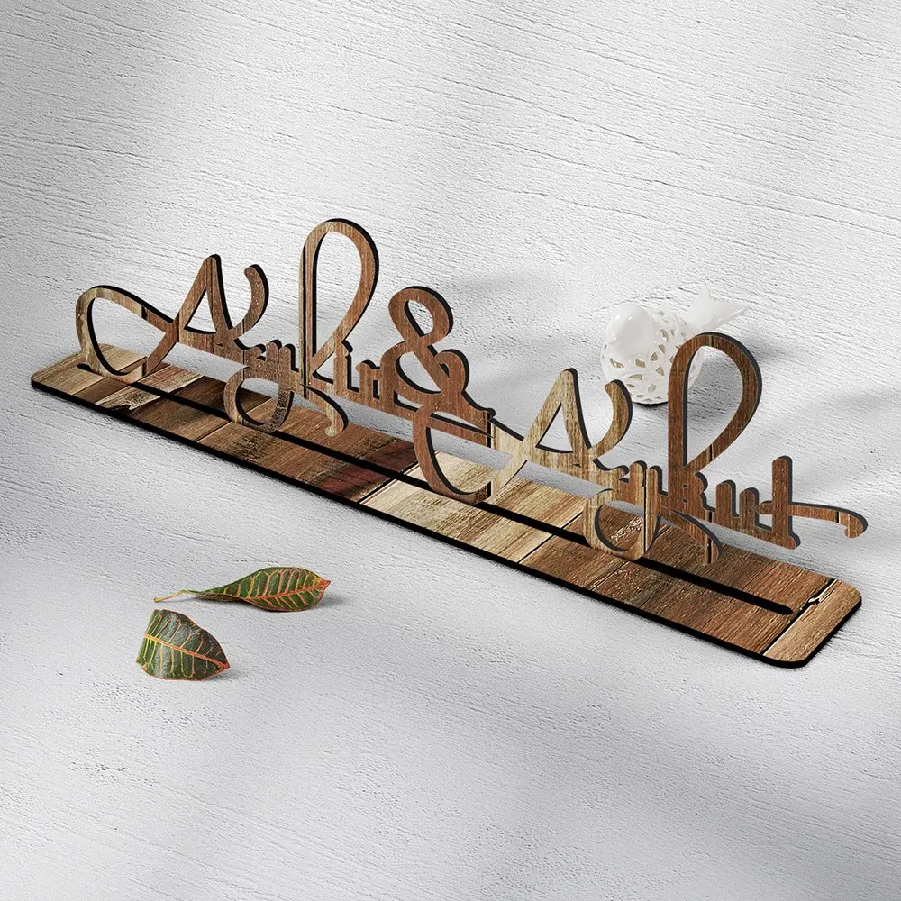 Деревянный брелок с именем-1 | Дом и сад