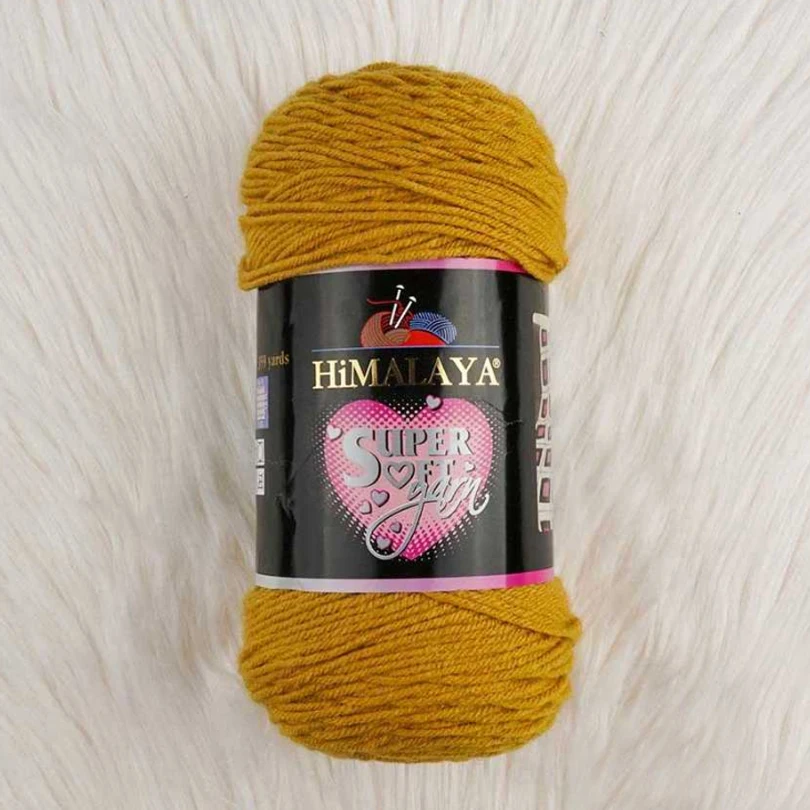 Himalaya Super Soft Yarn 2x200g Free Shipping ! 2 Pieces Hand Knitting Crochet Merino Wool Cotton Winter Basic Worsted Amigurumi | Дом и сад