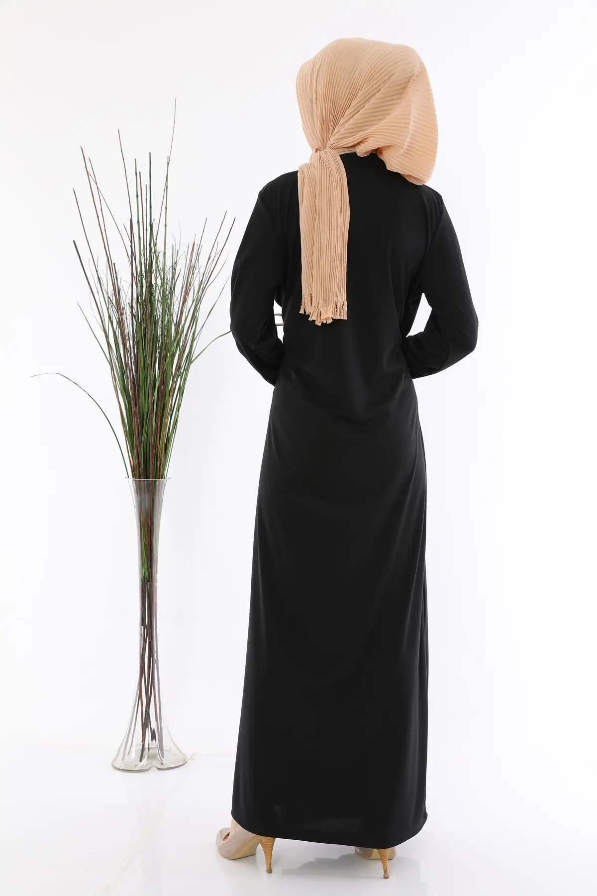 

Side Gusset Prayer Gown-Women's Muslim Clothing - Muslim Women's Dress Sets - Muslim Fashion