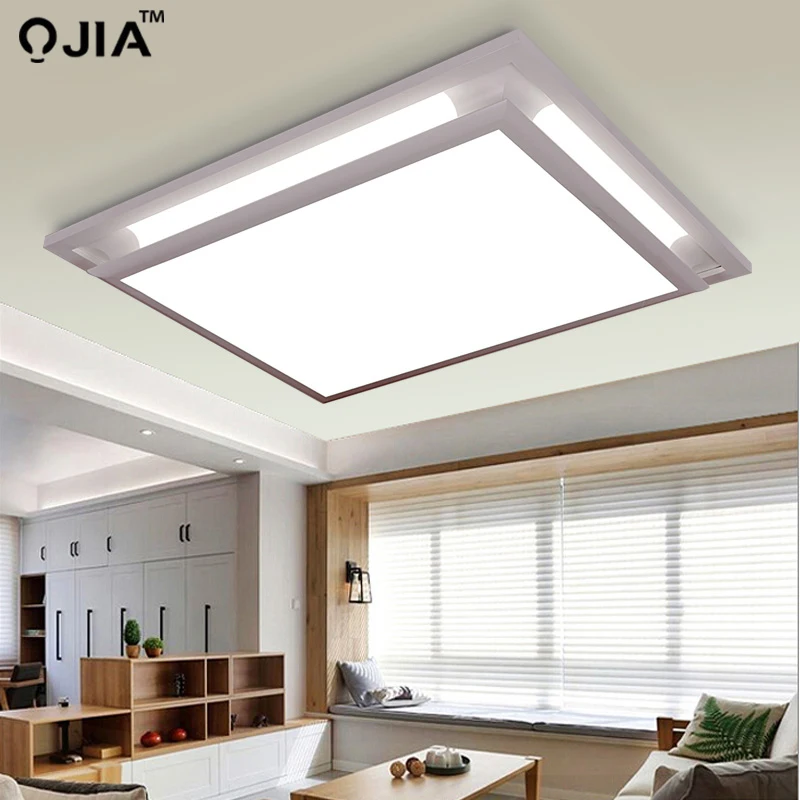 Светодиодный потолочный светильник s квадратный белый диммер или переключатель