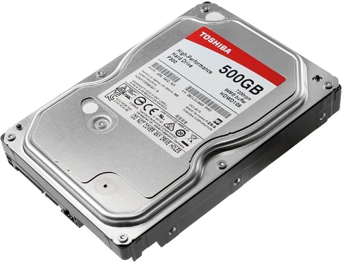 Жёсткий диск HDD 500 Gb SATA 6Gb/s Toshiba P300 HDWD105UZSVA 3.5&quot 7200rpm 64Mb |