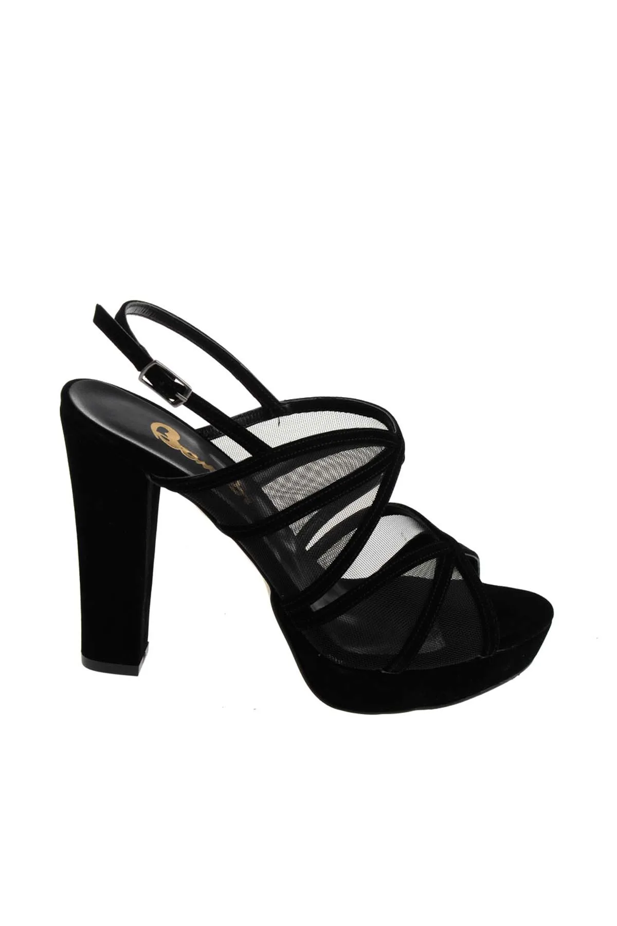 Bambi Black Female high-Heeled Shoes F0314533772 | Обувь