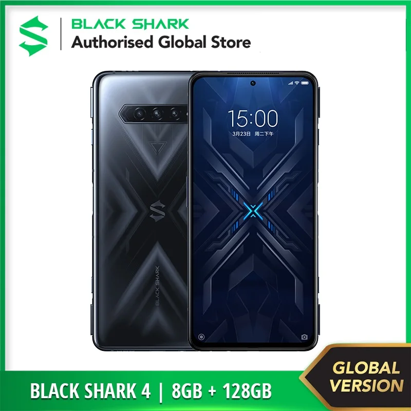 global version black shark 4 128gb 256gb free global shipping