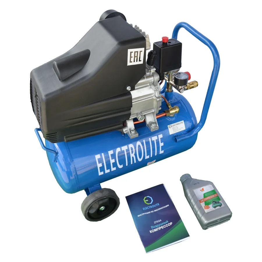 Air compressor electric oil Electrolite 270/24 tools Power Woodworking Paint Machine 220V Car Compressors |
