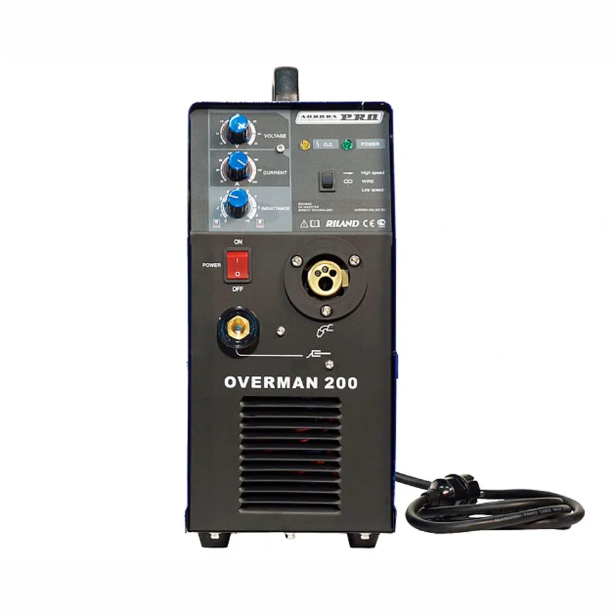 Сварочный аппарат Aurora PRO OVERMAN 200 (MIG/MAG) инверторный полуавтомат|Сварочные аппараты|