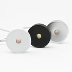 Точечный светильник, 1 Вт, IP65, потолочный светильник для ванной комнаты, лодки, тонкий мини-Светильник направленного света 12 В