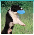 Летающий диск для собак игрушка для животных, тренировочная резиновая интерактивная игрушка, плавающая водная игрушка для собак, уличный полет