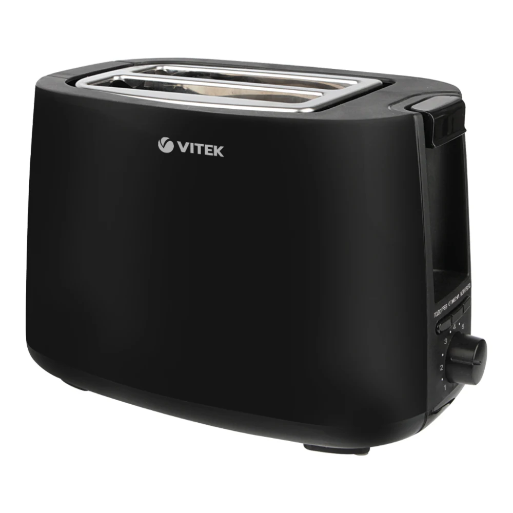 Тостер VITEK VT-7157 функция подогрева возможность автоматической разморозки отсек