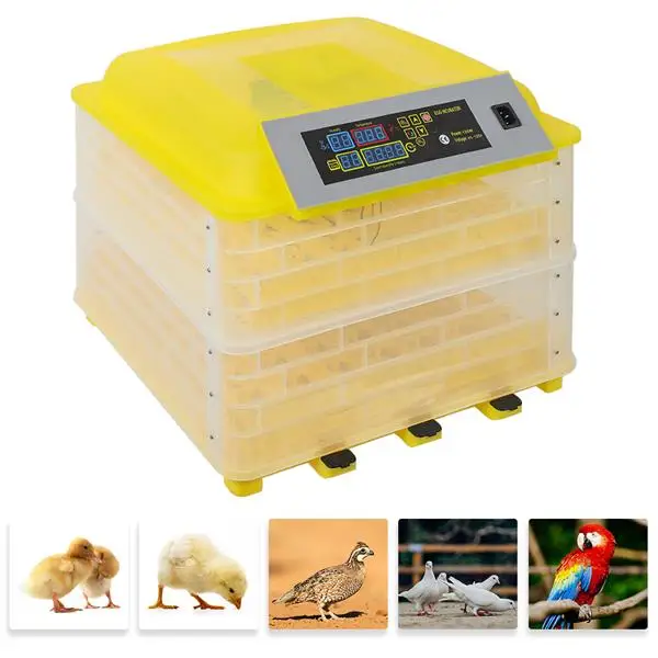 

110-220V Eggs Incubator Brooder Bird Quail Chick Hatchery Incubator Poultry Hatcher Turner Automatic Farm Incubation Tools US