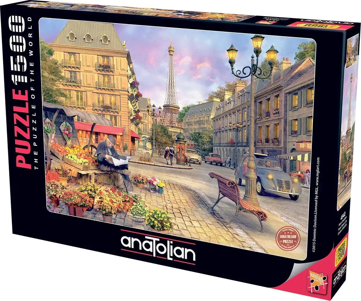 

Anatolian Paris Street Life Jigsaw Puzzle (1500 Piece) Family Puzzle Education View 1500 Piece Home Decor