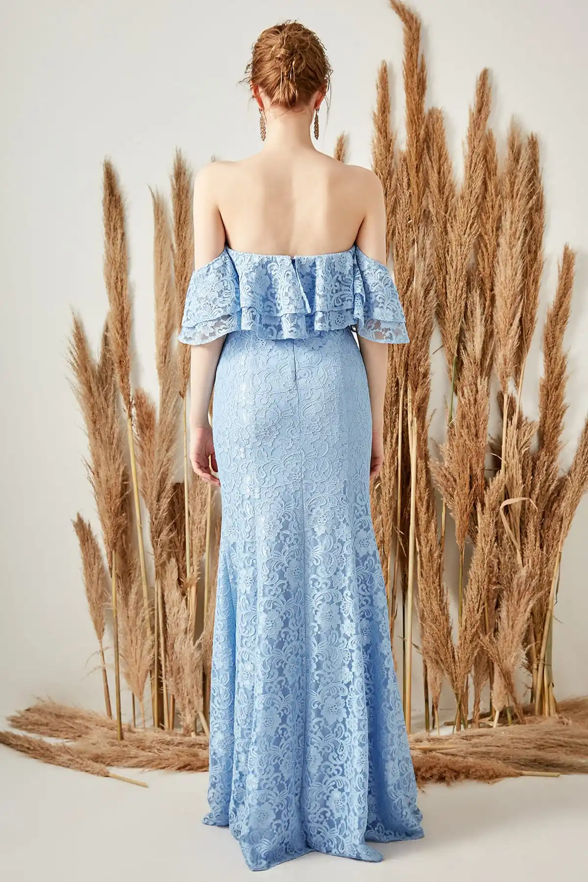 Trendyol кружевное вечернее платье TPRSS19UT0082 | Свадьбы и торжества