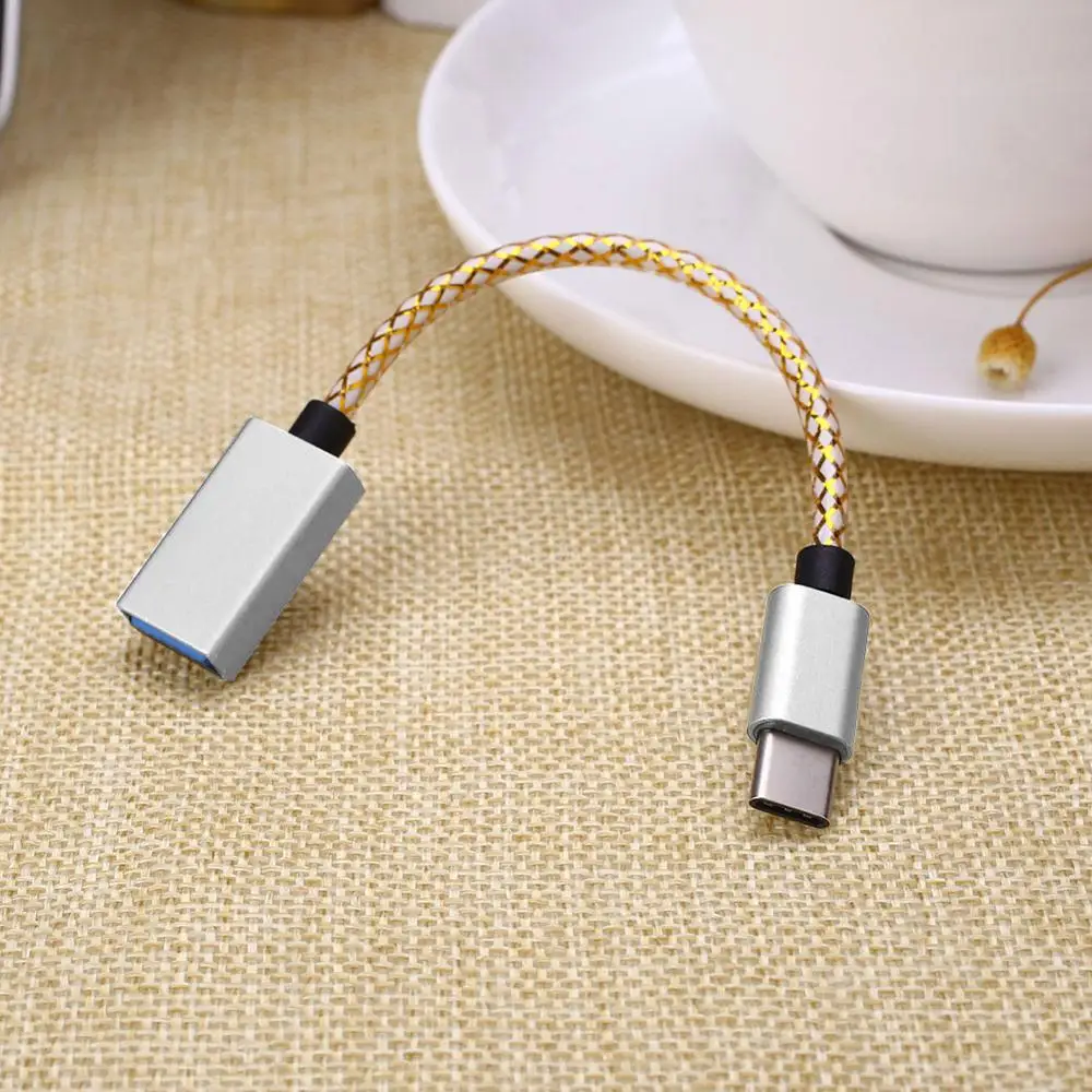 USB 3 1 Type-C к OTG кабель Цвета Универсальный 15 см адаптер для Мобильный телефон линия