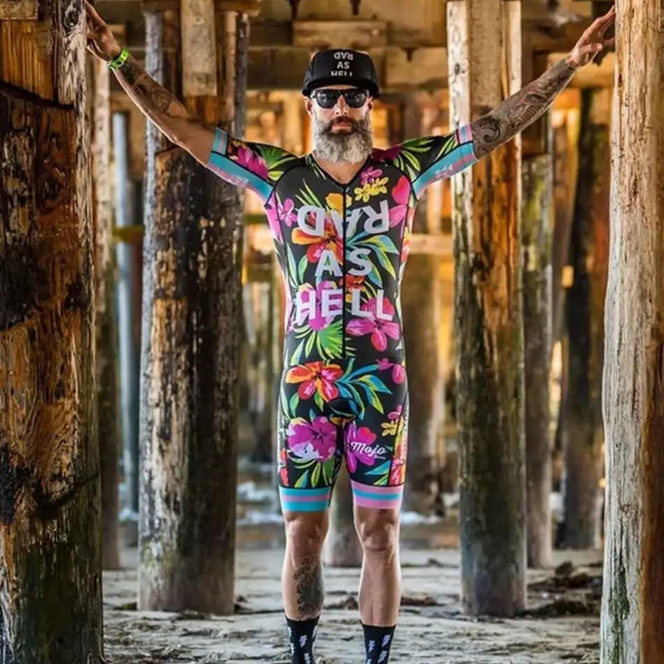 Trisuit 15 LOVE THE PAIN Triathlon Pro Team, спортивный костюм для велоспорта, Мужская одежда для велоспорта на заказ с коротким рукавом, Ciclismo Maillot Skinsuit - Цвет: Trisuit 15