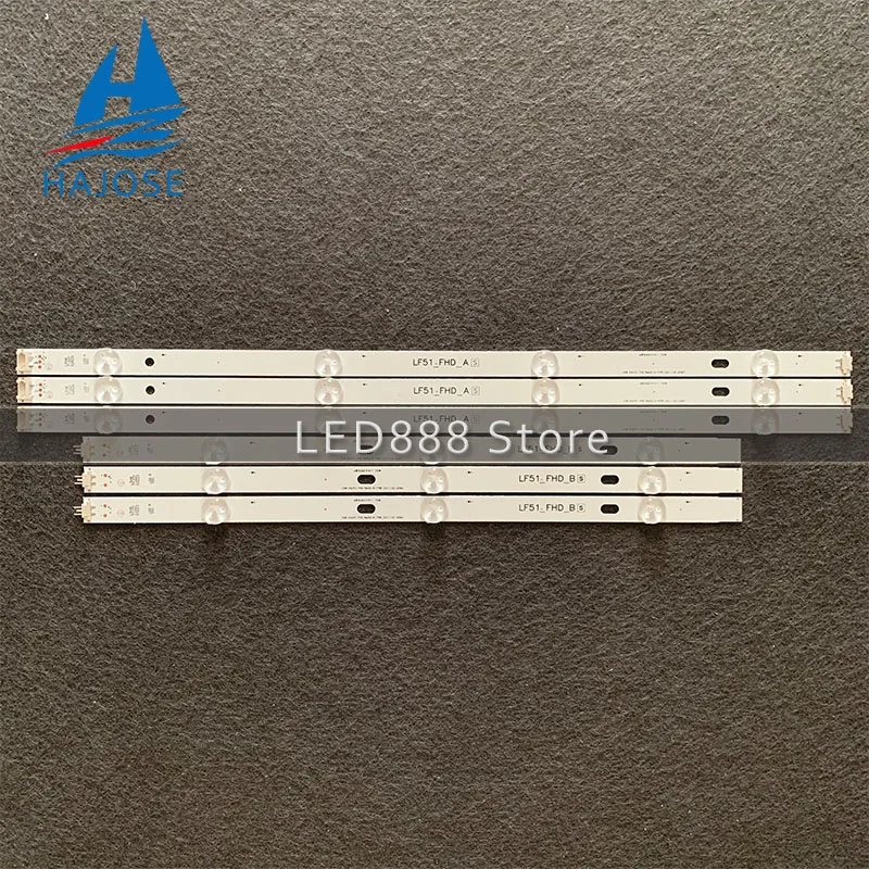 Светодиодная лента для подсветки LG Innotek 17Y 43 дюйма A-Type LC43490059A 43UJ634V 43UJ630 43UJ630-ZA 43UJ6309