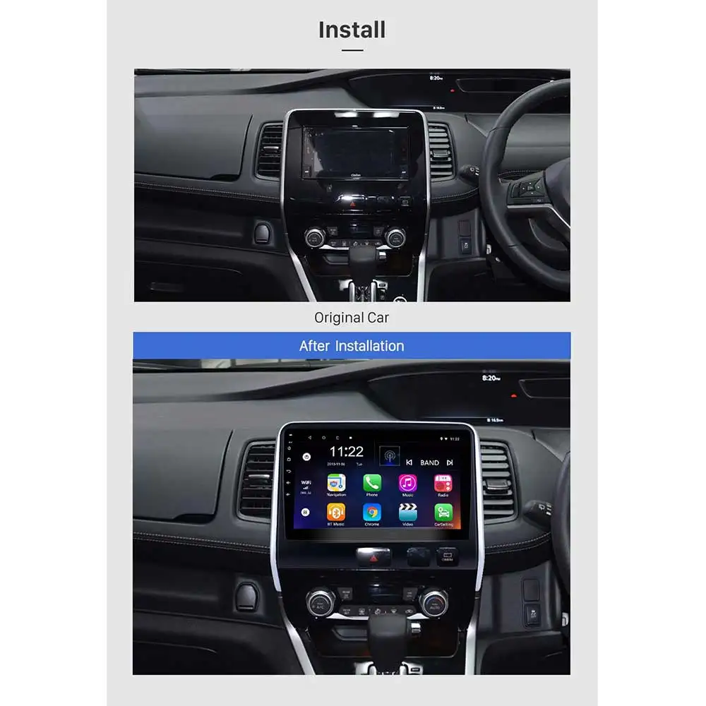 Lionet gps навигация для автомобиля Nissan Serina 2017-2019 10 1 дюймов RN1008Y | Автомобили и
