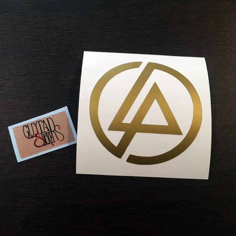 Виниловый стикер логотип &quotLinkin Park&quot|Детали и аксессуары для гитар| |