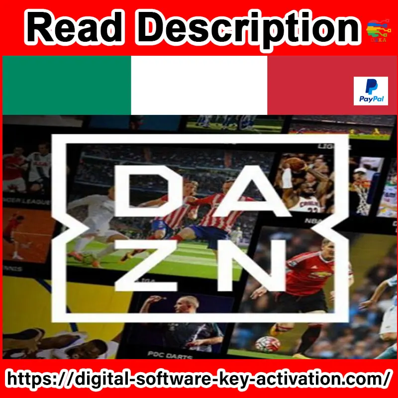 

{ DAZN 1 YEAR Premium for Itlay ✅}