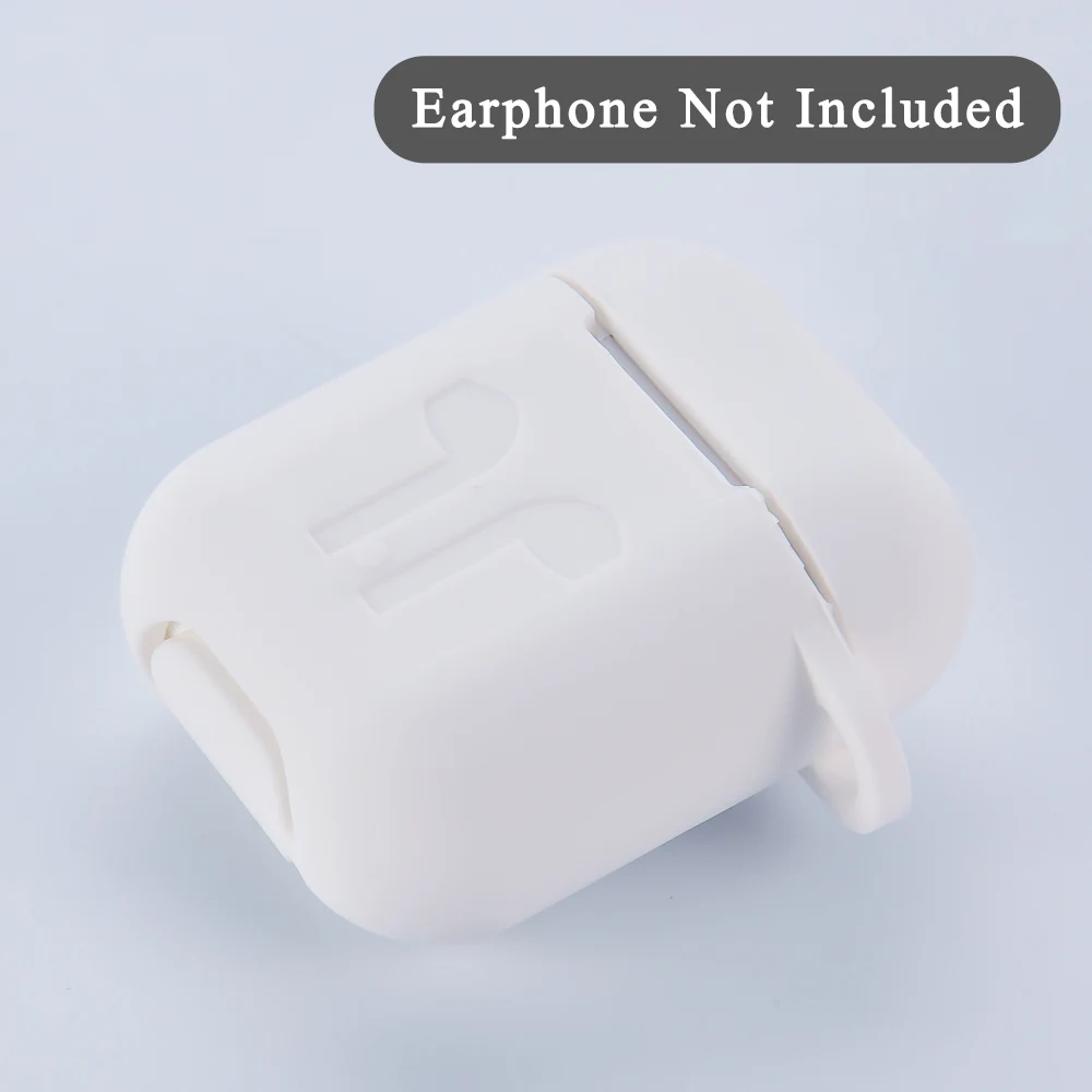 ТПУ мягкий силиконовый цветной чехол для Apple AirPods 2 Наушники противоударный чехол для Apple Air Pods 1 коробка для зарядки
